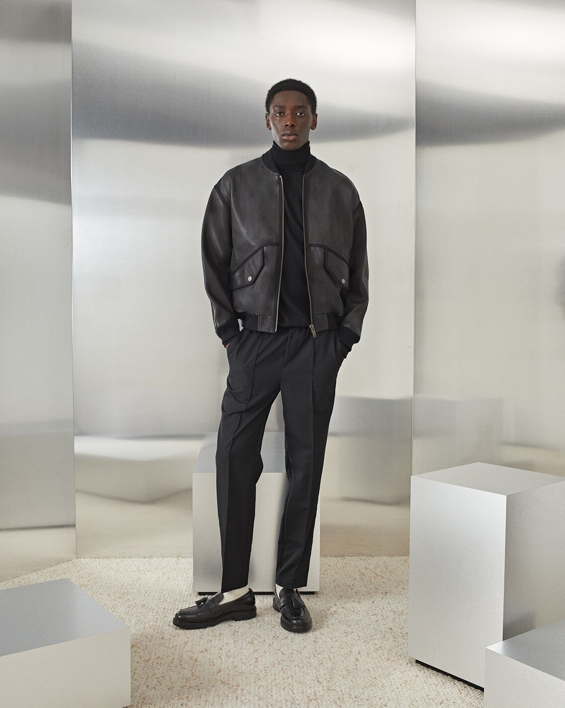BLOUSON BONDS NOIR