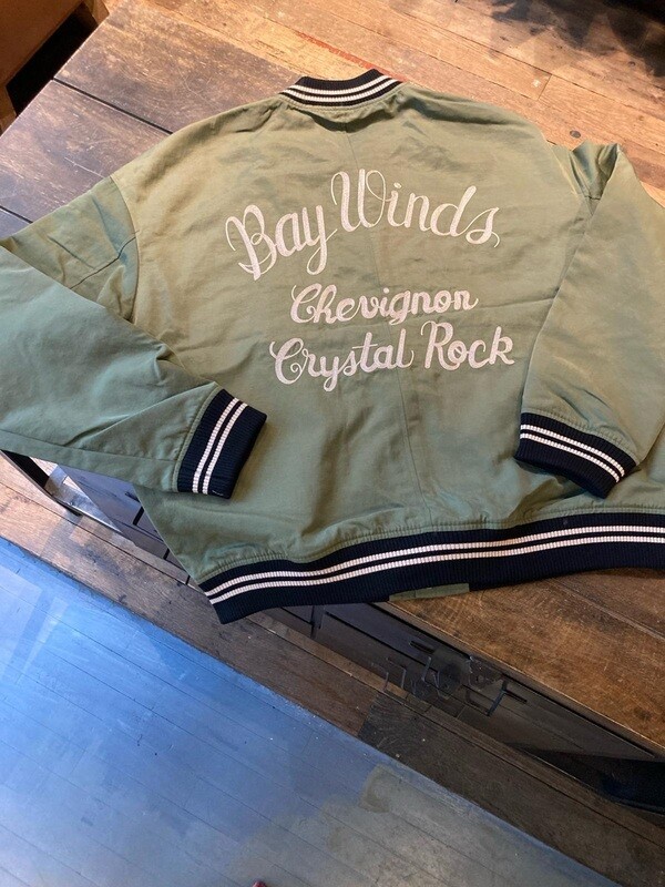 BLOUSON CRYSTAL VERT