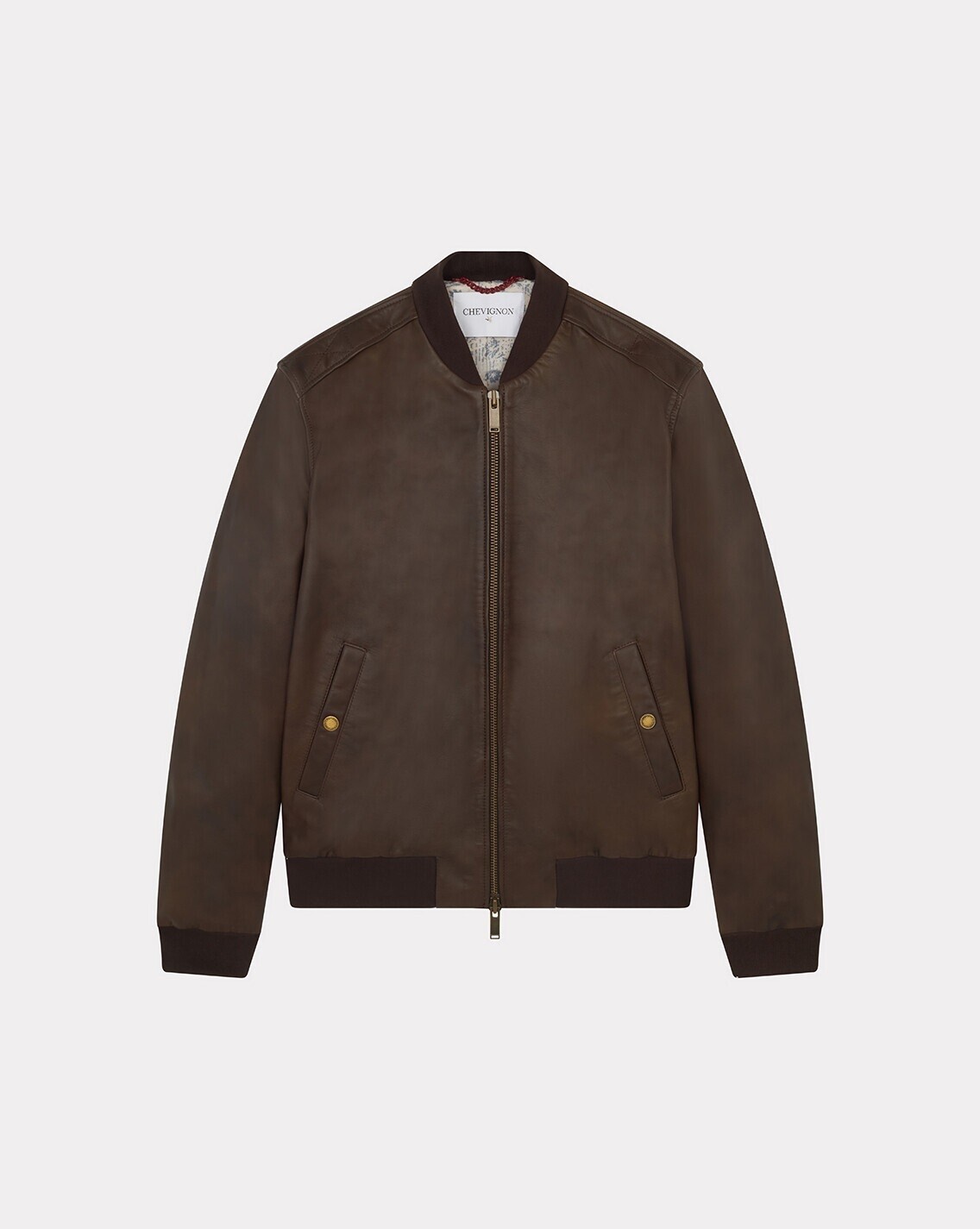 BLOUSON TEDDY BRUSH CACAO