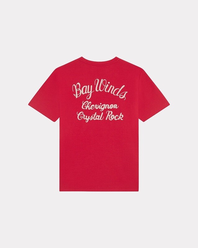 T SHIRT BAY WINDS OVERSIZE ROUGE