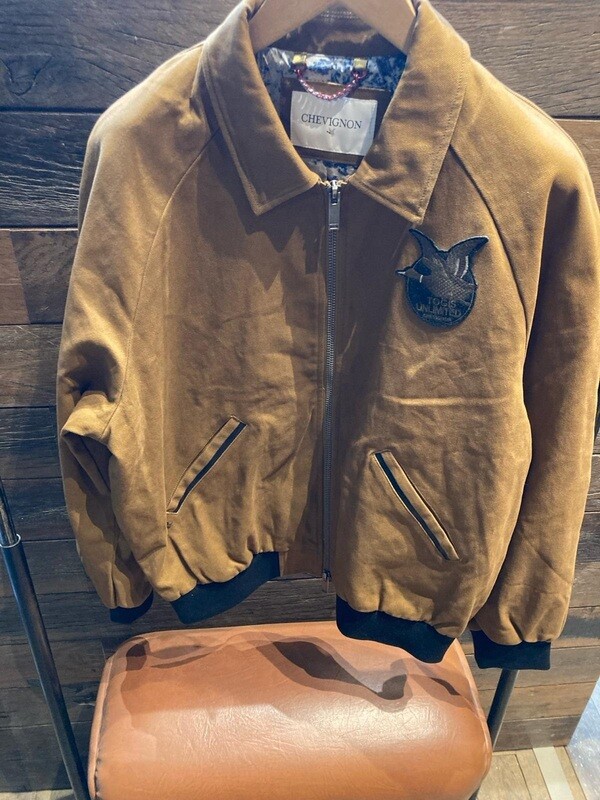 BLOUSON CHARLES VINTAGE DUCK MARRON