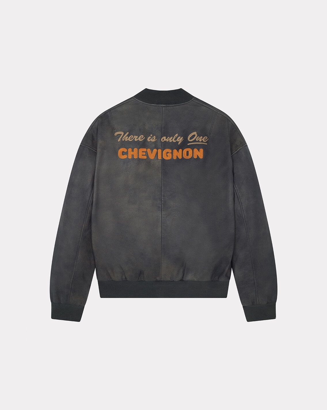 BLOUSON EXCLUSIVE SURPLUS BLEU JEAN LEATHER