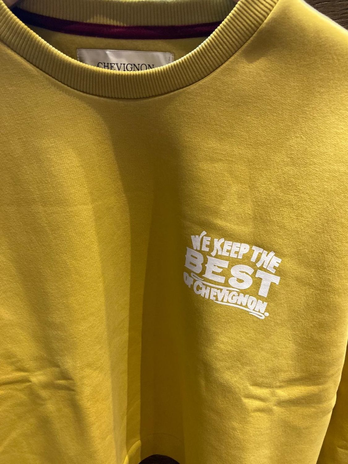 YELLOW BEST SWEAT 2
