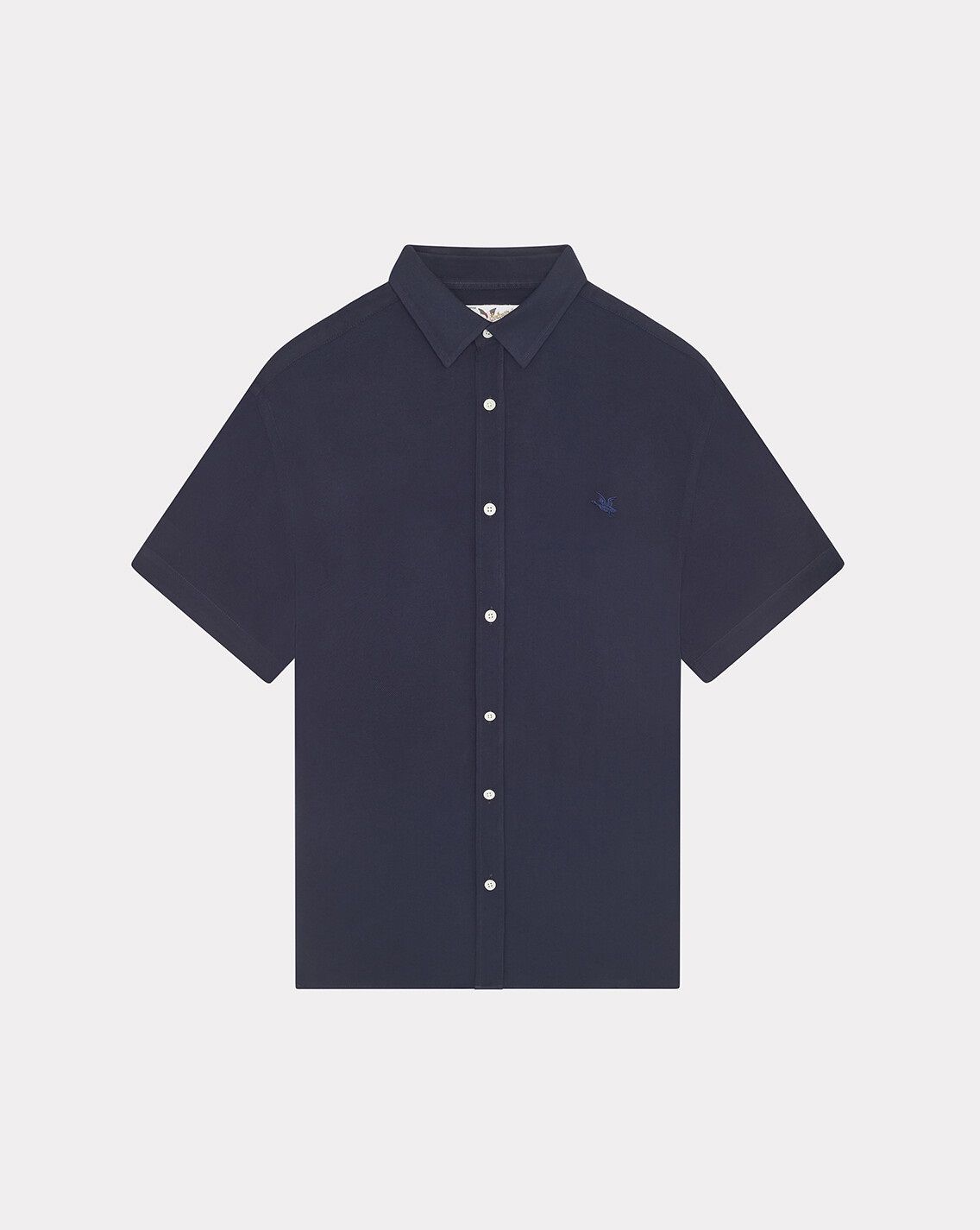 NAVY BLUE MINIMAL SHORT TOGS SHIRT