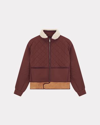 BLOUSON COSMOS BURGUNDY