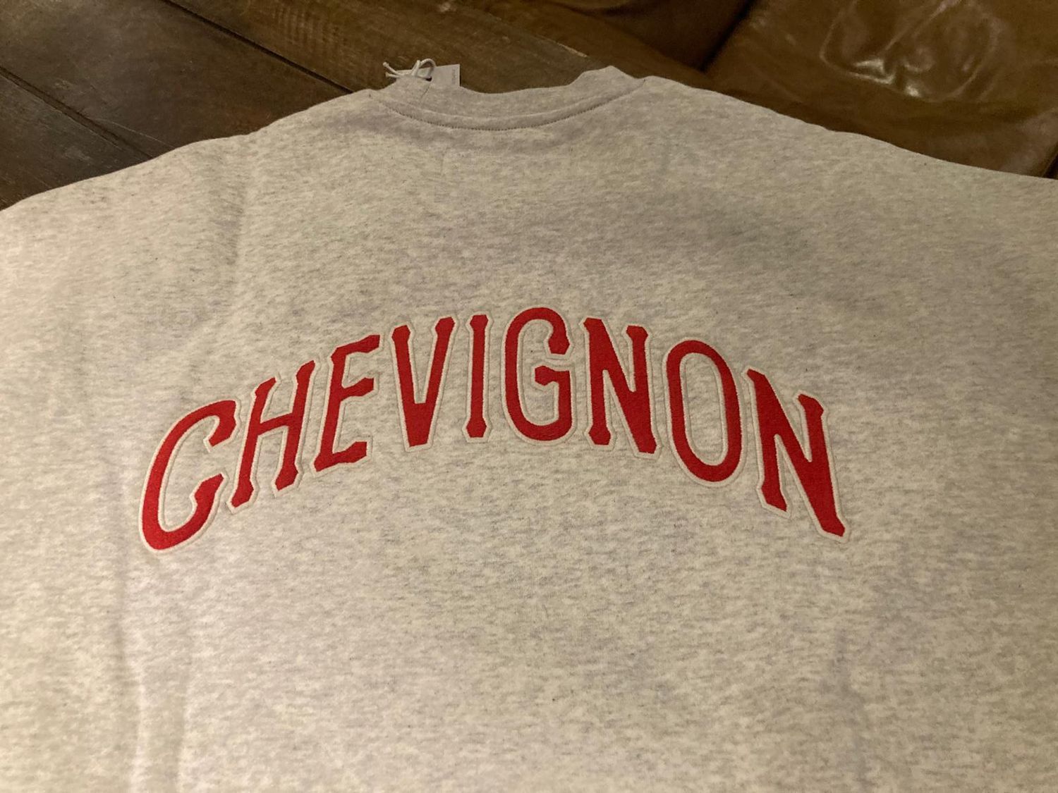 SWEAT 90 GREY-ECRU