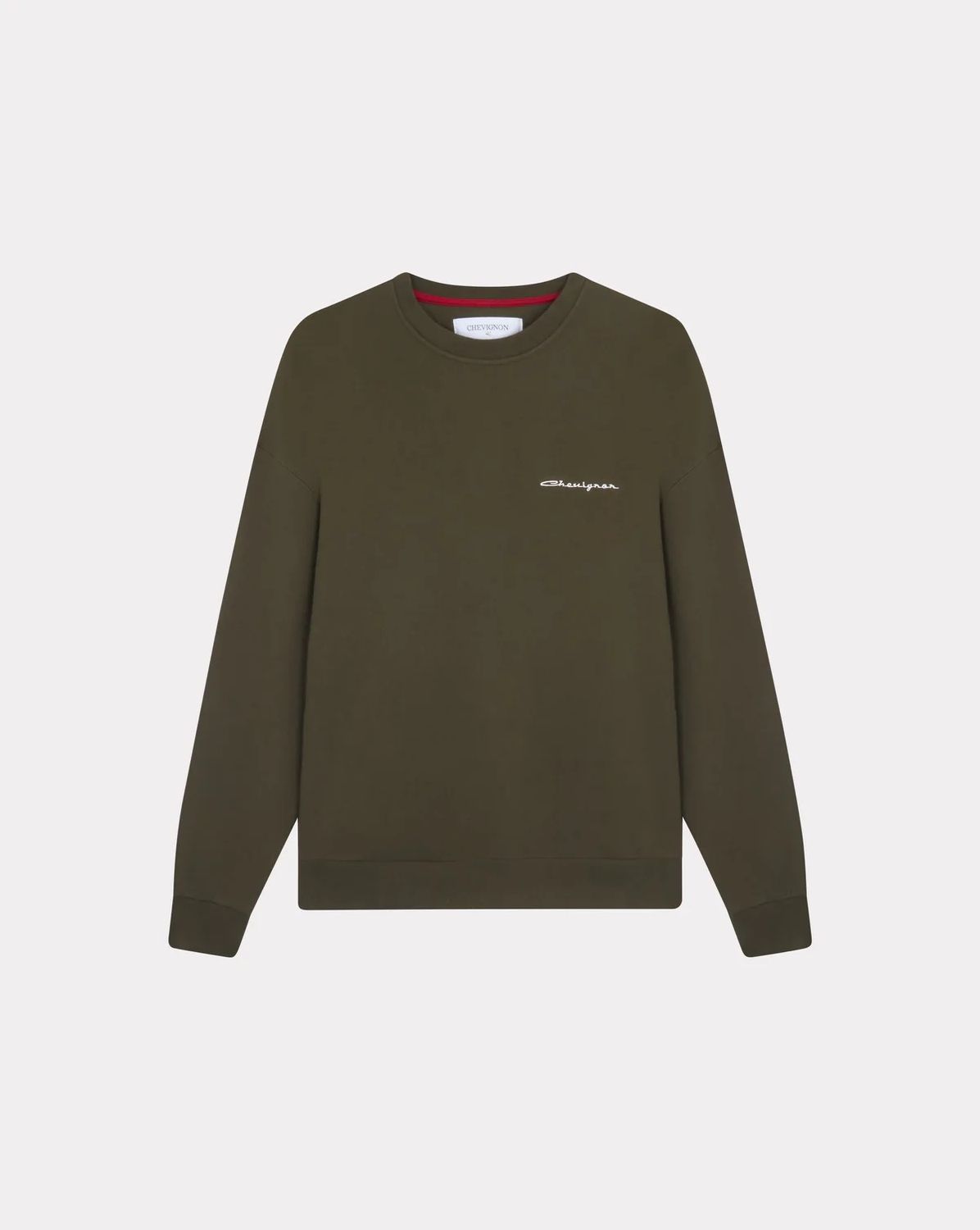 CITY EMBROIDERED SWEATSHIRT KAKI