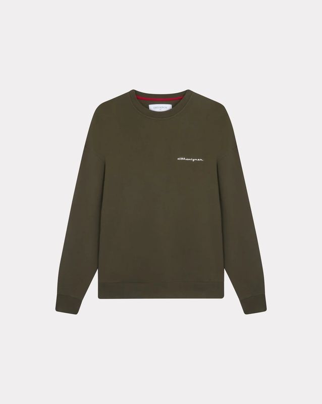 CITY EMBROIDERED SWEATSHIRT KAKI