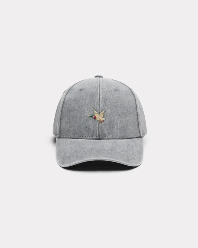 NEW DUCK WASHED GREY CAP