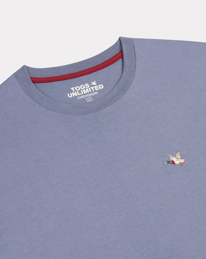 NEW T-TOGS T-SHIRT BLEU