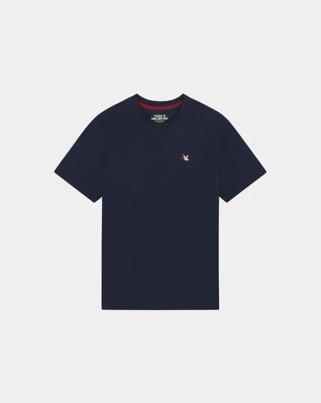 NEW T-TOGS T-SHIRT NAVY