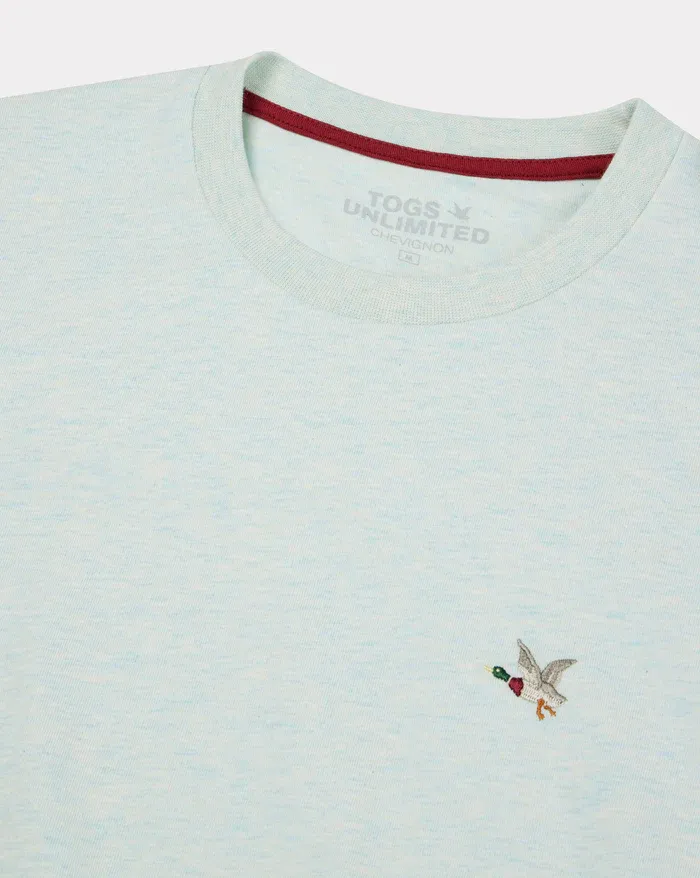 NEW T-TOGS T-SHIRT VERT CLAIR