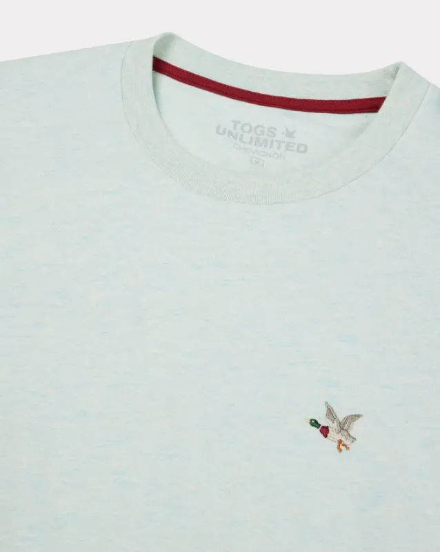 NEW T-TOGS T-SHIRT VERT CLAIR