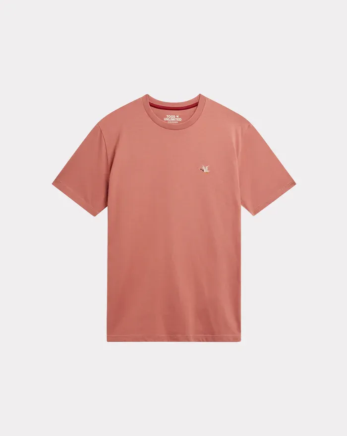 NEW T-TOGS T-SHIRT ABRICOT