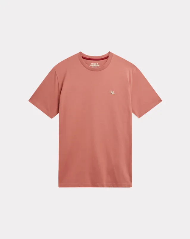NEW T-TOGS T-SHIRT ABRICOT