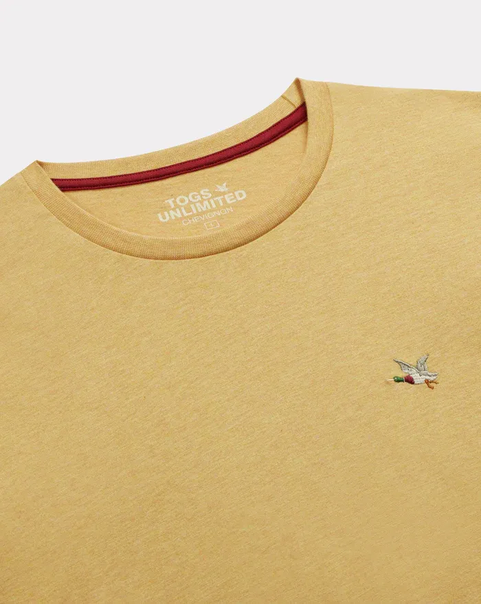 NEW T-TOGS T-SHIRT YELLOW