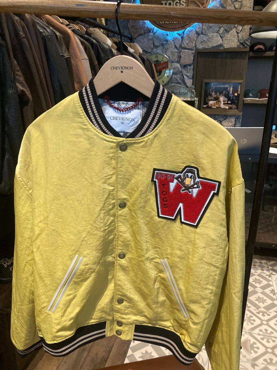 BLOUSON CRYSTAL  2 YELLOW