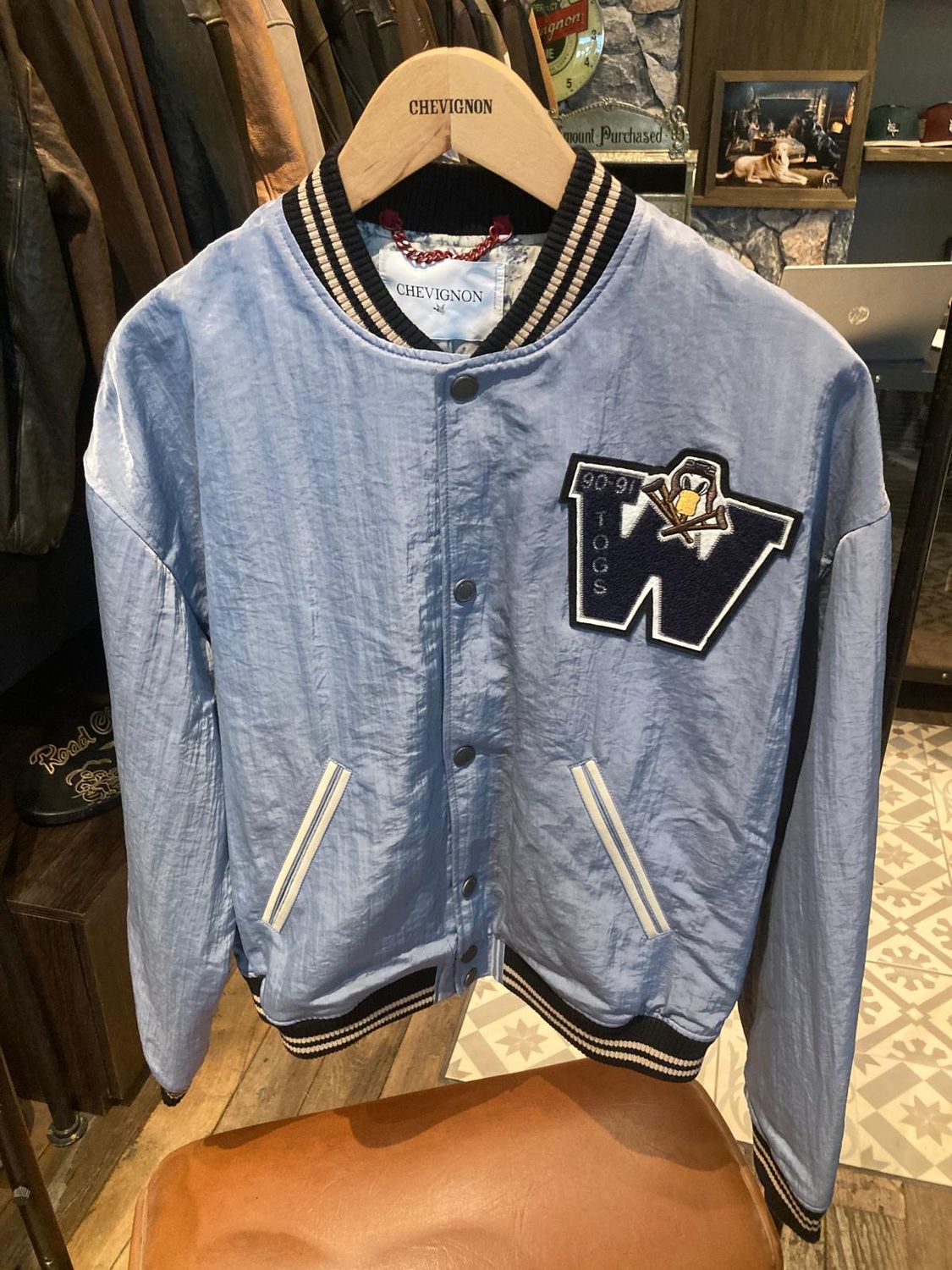 BLOUSON CRYSTAL 2 BLUE