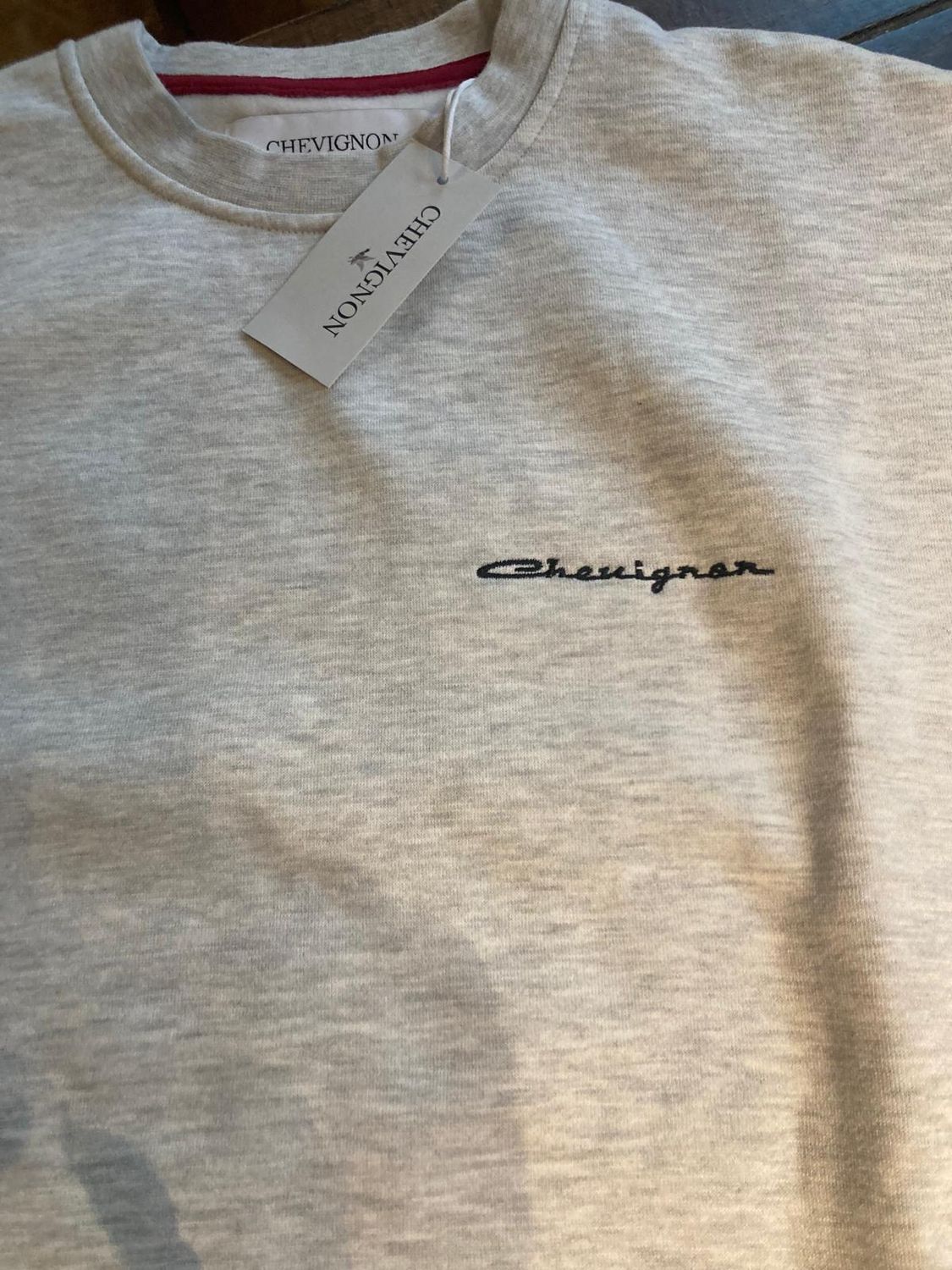CITY EMBROIDERED SWEATSHIRT GREY