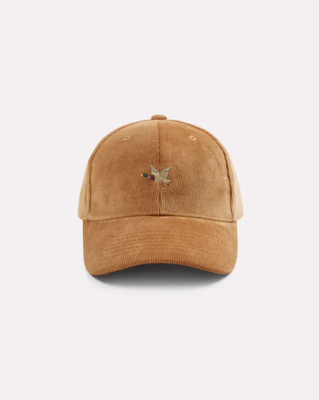 NEW DUCK VELVET CAP BEIGE