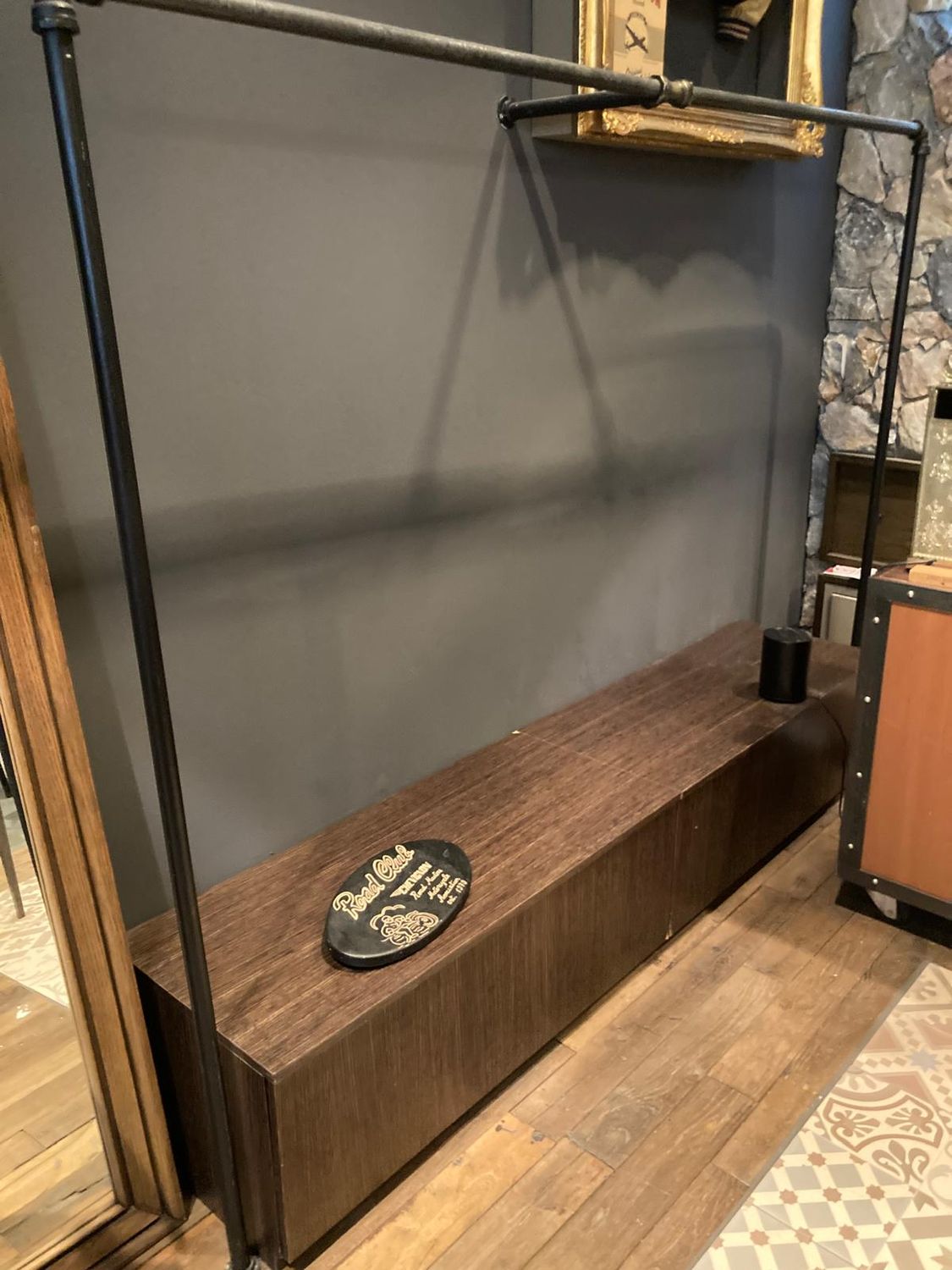 METALL HOLZ MÖBEL WAND MITTEL CHEVIGNON PARIS