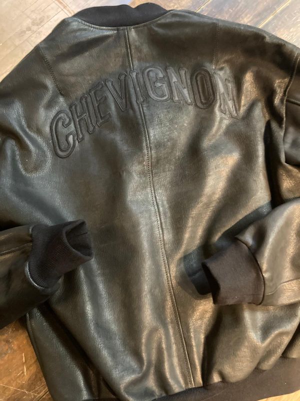 BLOUSON TEDDY 90 NOIR LEATHER 35 Birthday Edition