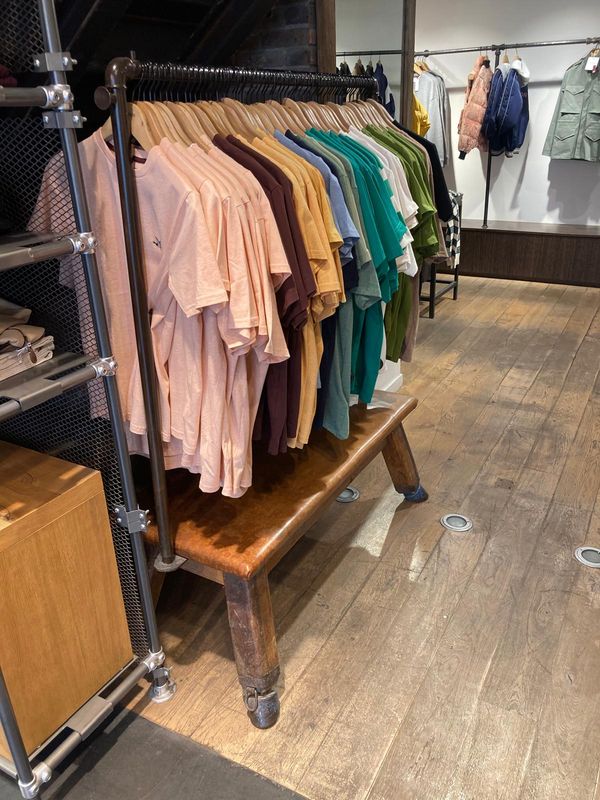 LEDER HOLZ BANK GROß CHEVIGNON PARIS MIT METALLGESTELL