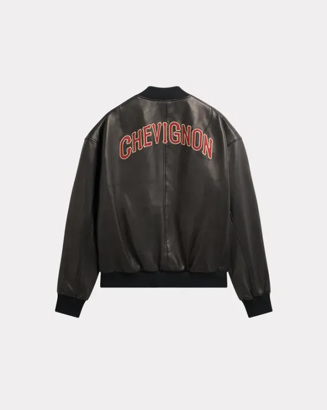 NEW FRENCH TEDDY 90 LEATHER BLOUSON