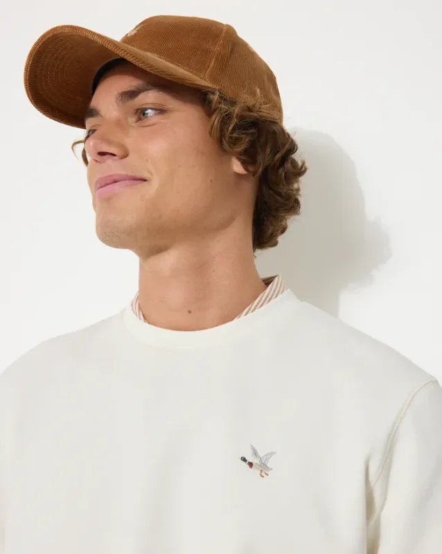 BRAND NEW TOGS SWEATSHIRT ECRU