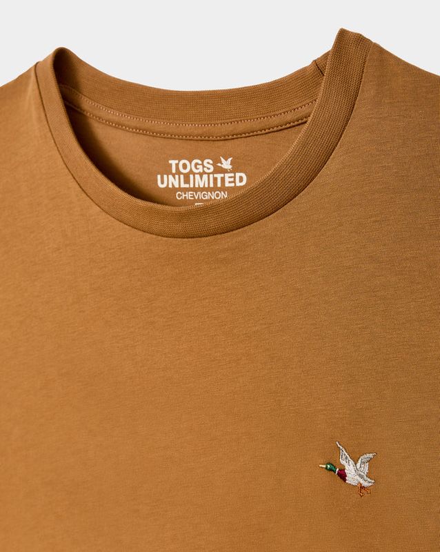 BRAND NEW T-TOGS SHIRT BRAUN