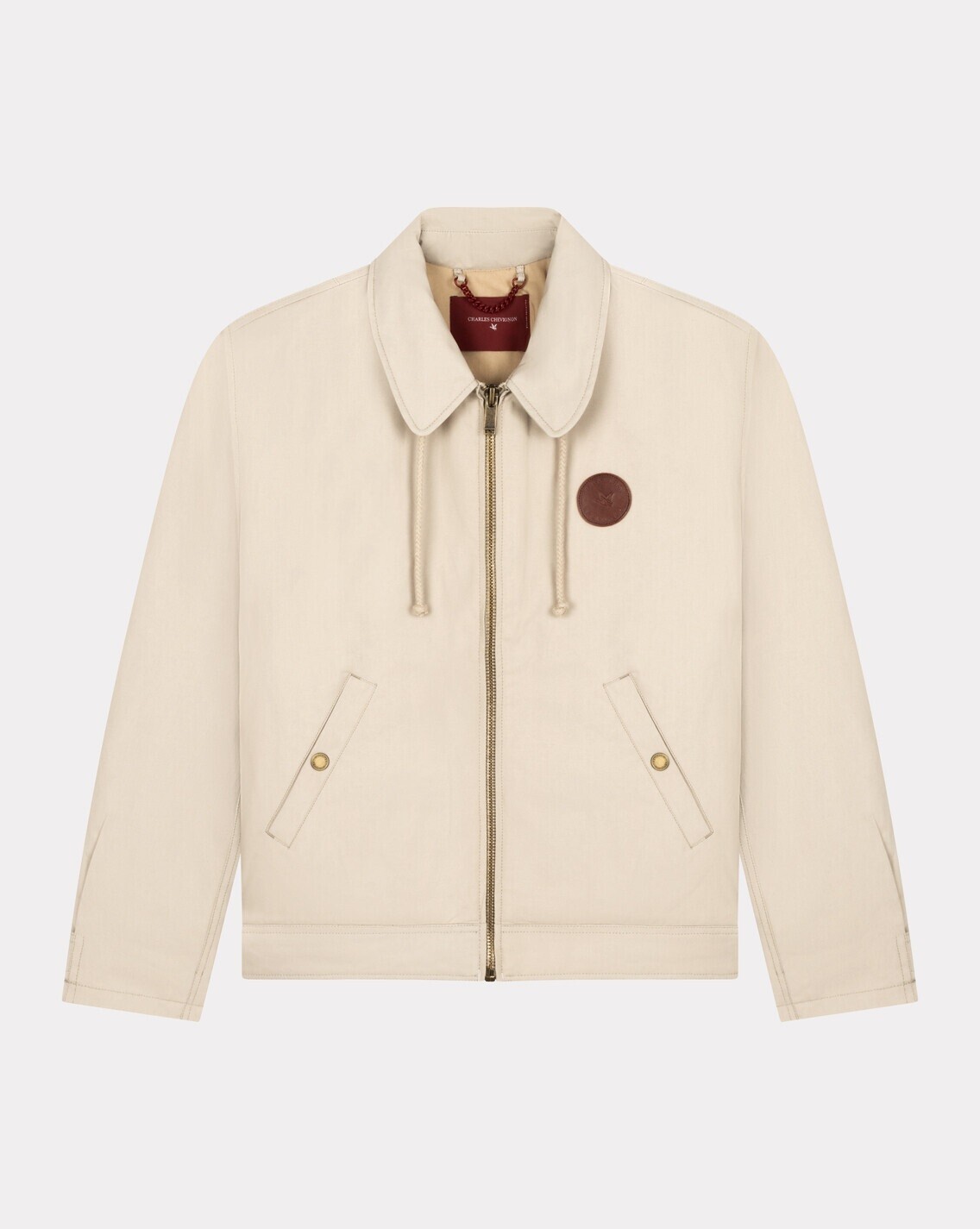 BLOUSON BULL BEIGE