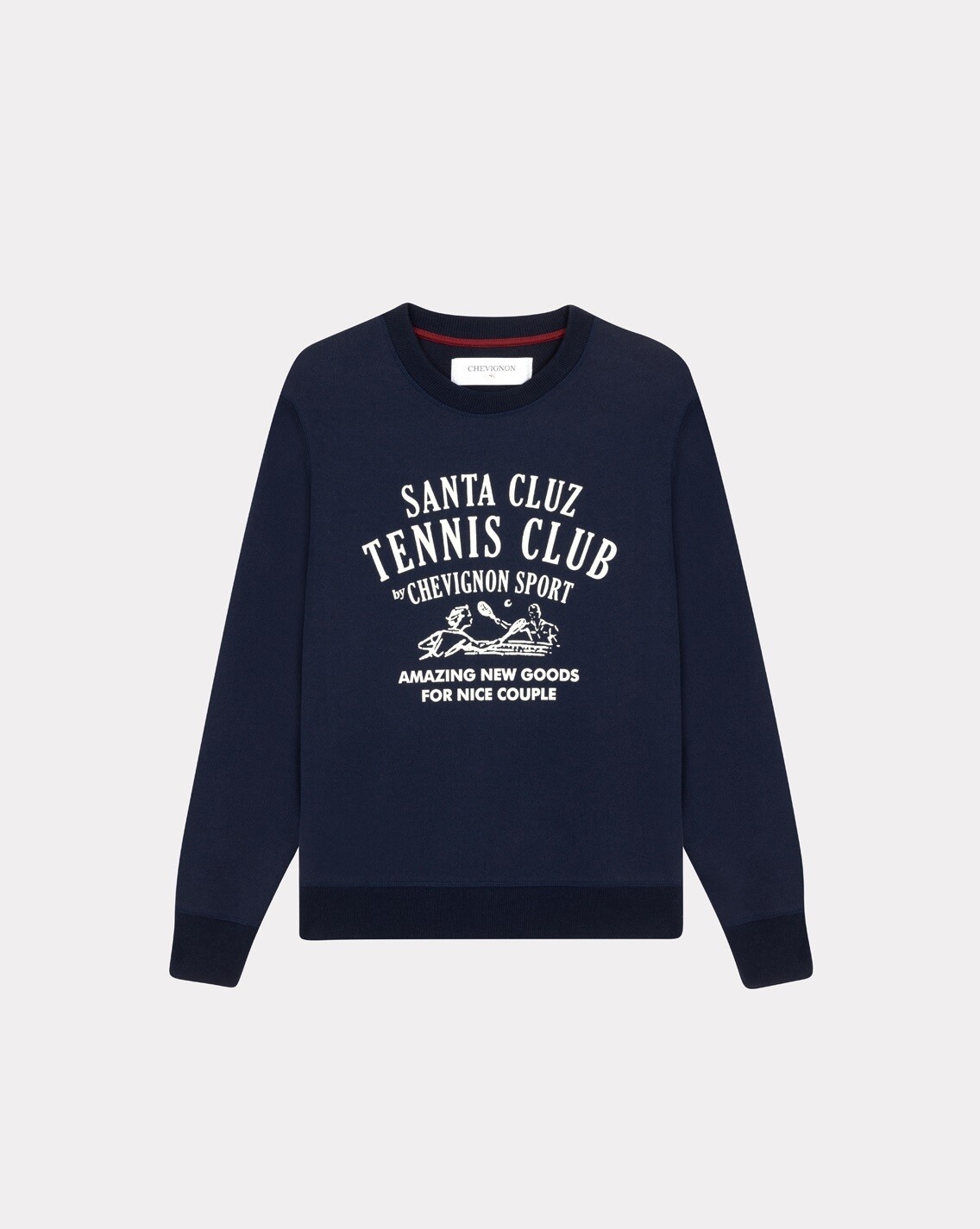 SWEATSHIRT TENNIS MARINE