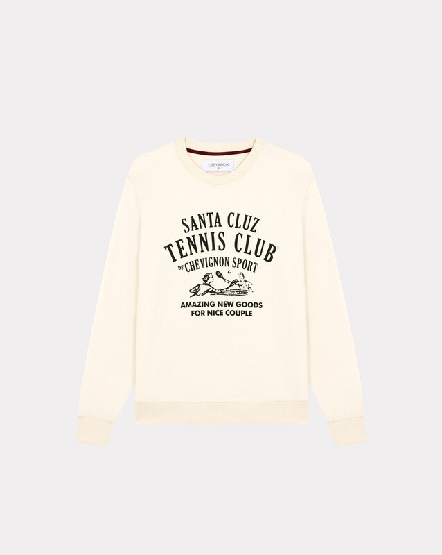 SWEATSHIRT TENNIS BEIGE
