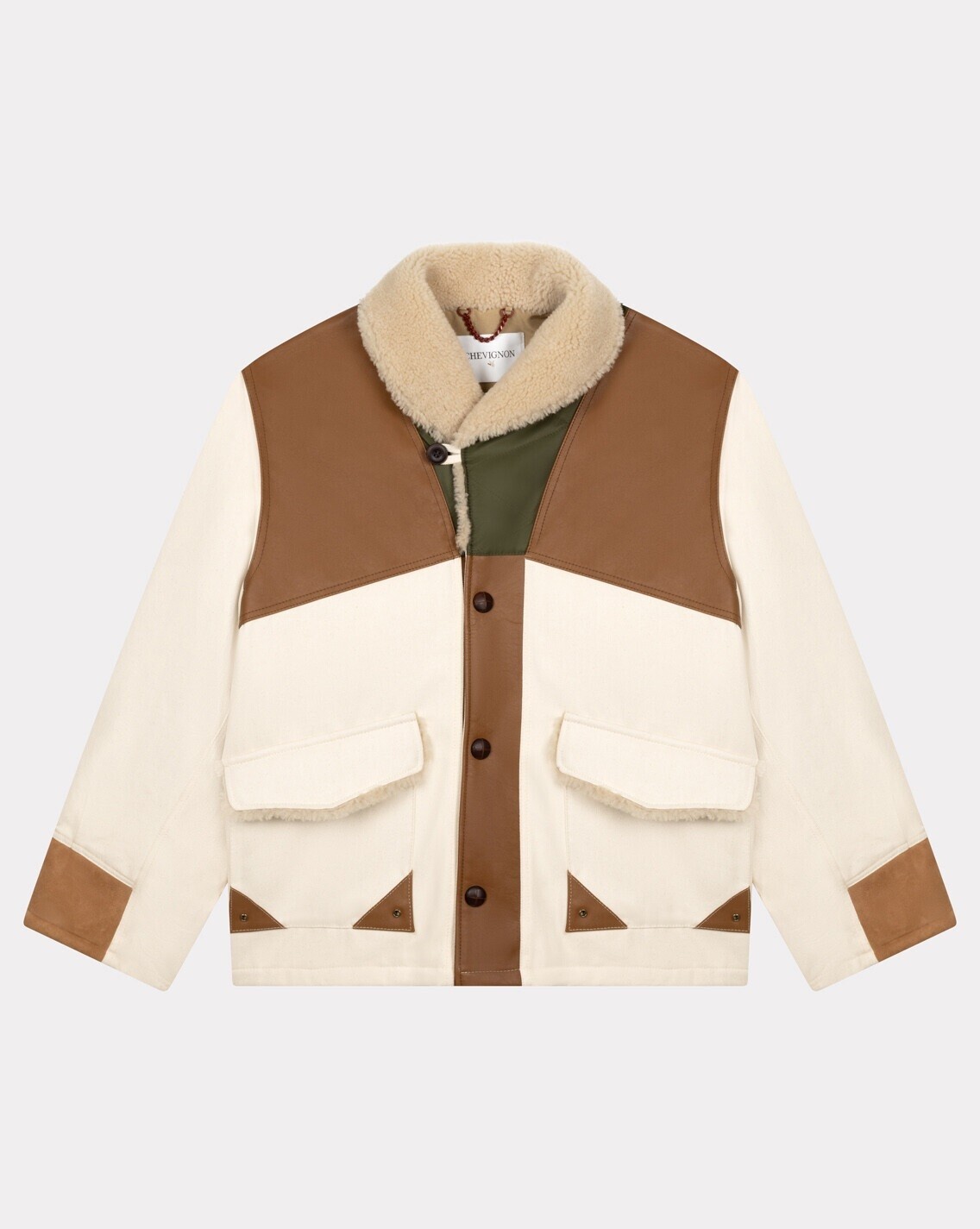PARKA CAMERA ECRU