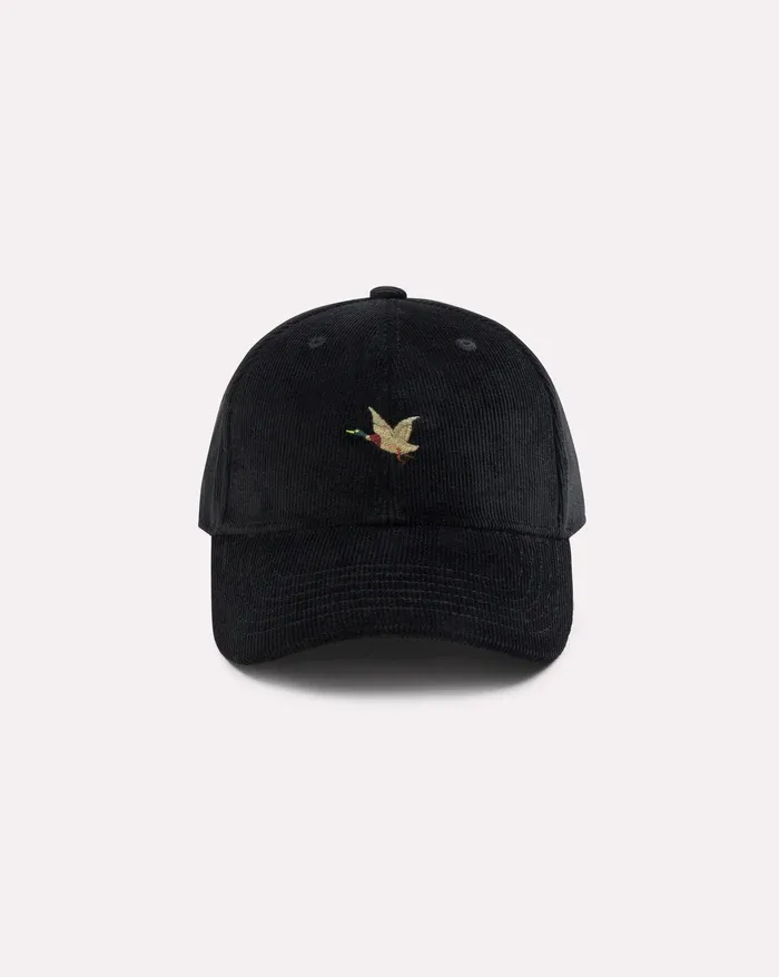 BRAND NEW  DUCK VELVET CAP NOIR