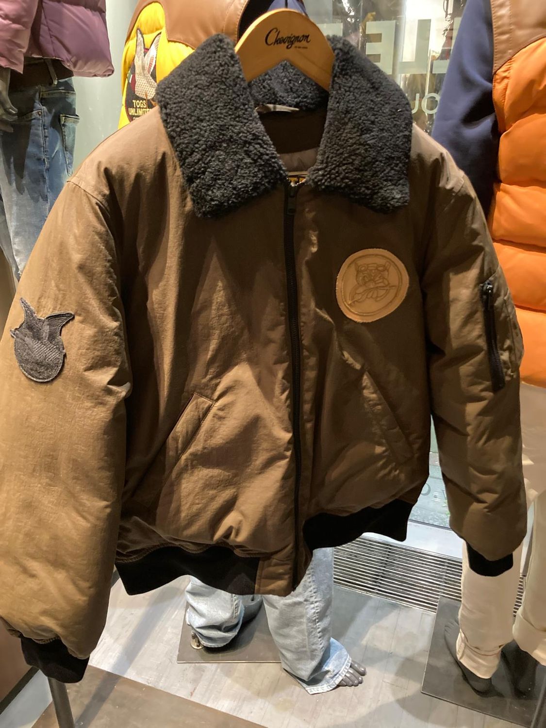 BRAND NEW DAUNENJACKE PILOT KAKI