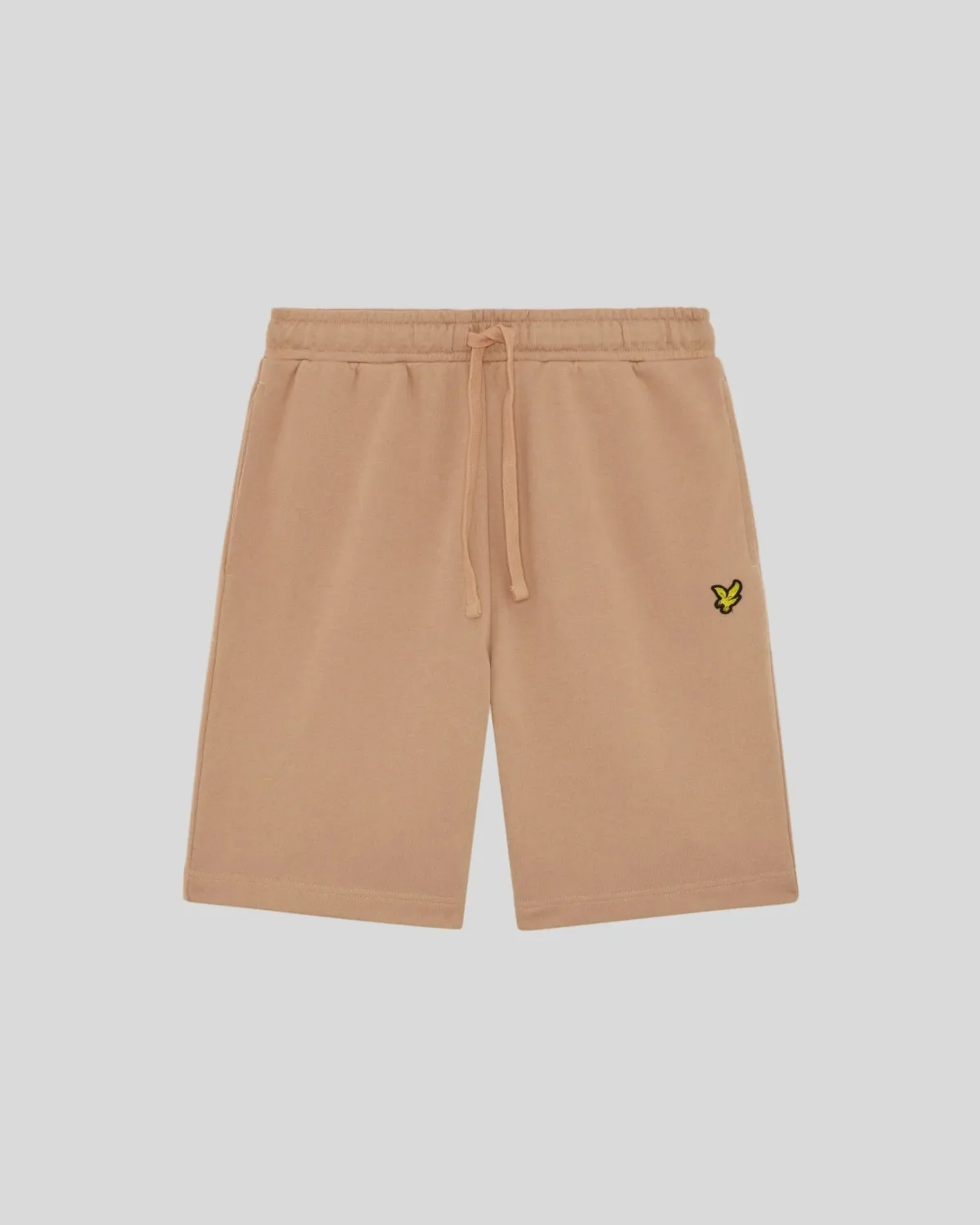 a DARK BEIGE SWEAT SHORT LYLE &amp; SCOTT
