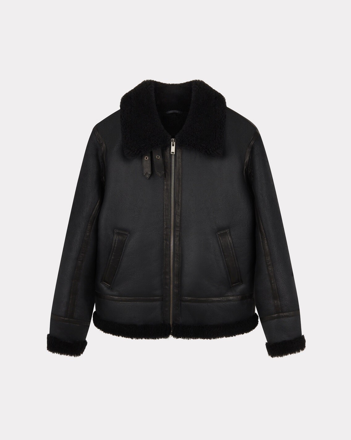 BLACK BOMBER JACKET