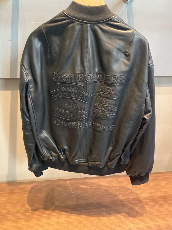 BLOUSON ROLLER 35 YEARS BIRTHDAY COLLECTION LEATHER BLACK