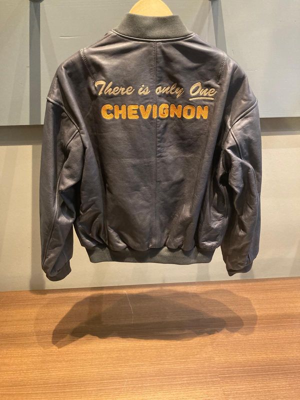 BLOUSON EXCLUSIVE SURPLUS BLEU JEAN LEATHER