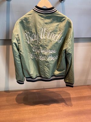 BLOUSON CRYSTAL LIGHT GREEN