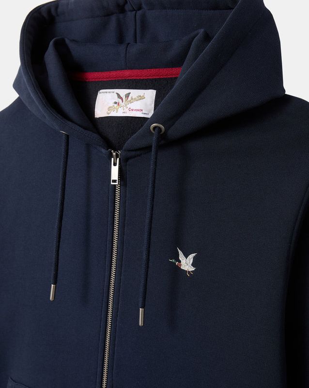 BRAND NEW HOOD ZIP TOGS NAVY