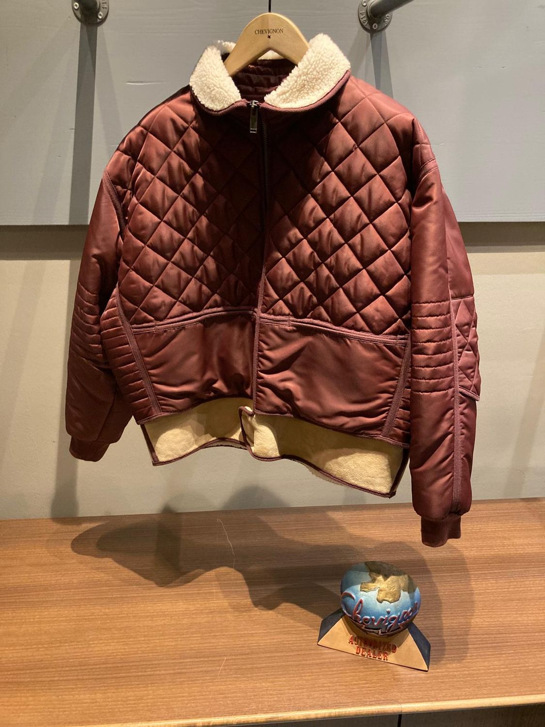 BRAND NEW BLOUSON COSMOS BURGUNDY
