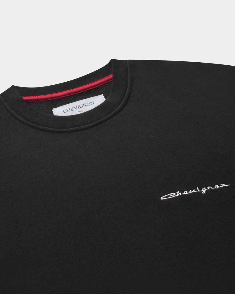 CITY EMBROIDERED SWEATSHIRT BLACK
