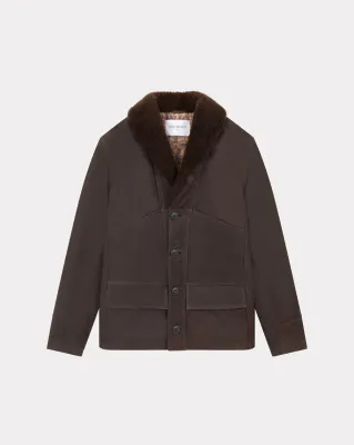 PARKA  CAMERAMAN LEATHER CACAO