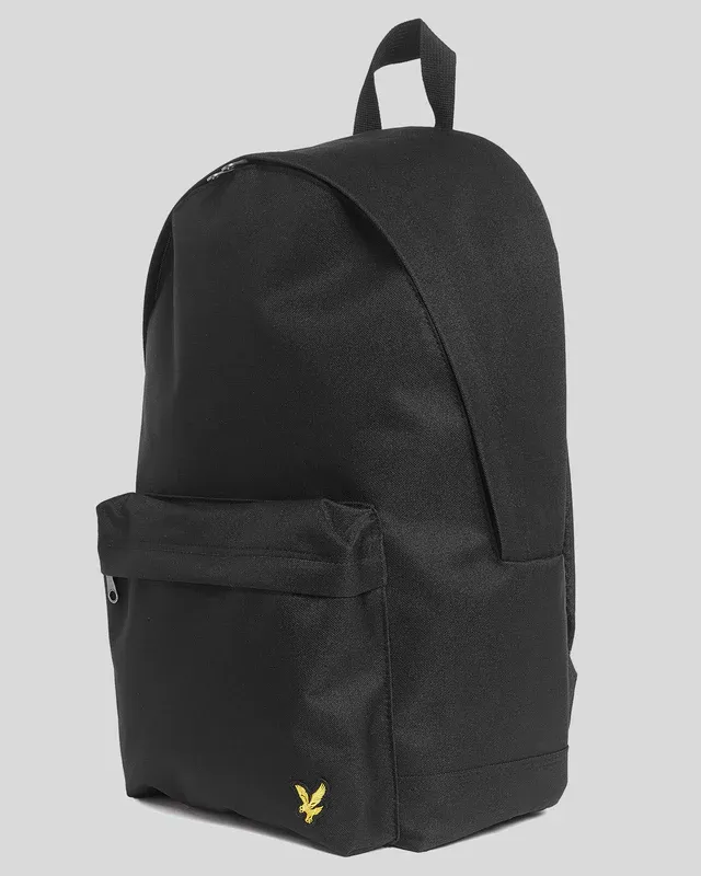 a BLACK BACKPACK LYLE &amp; SCOTT