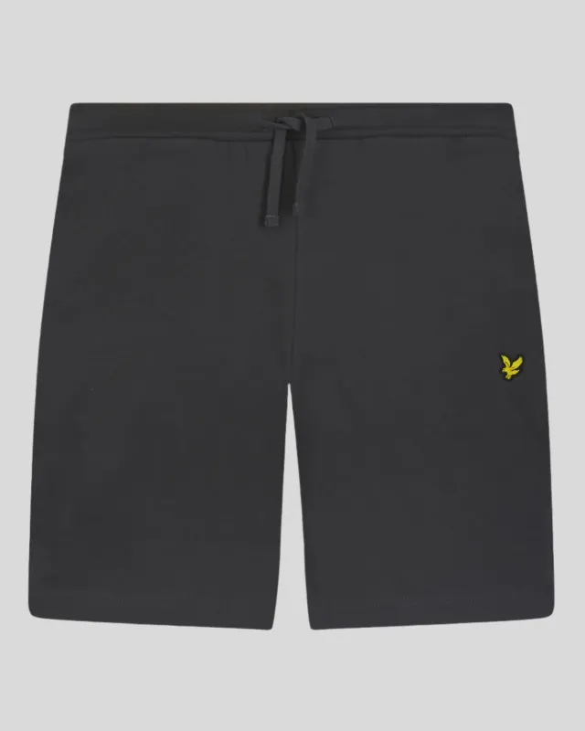 a GREY SWEAT SHORT LYLE &amp; SCOTT