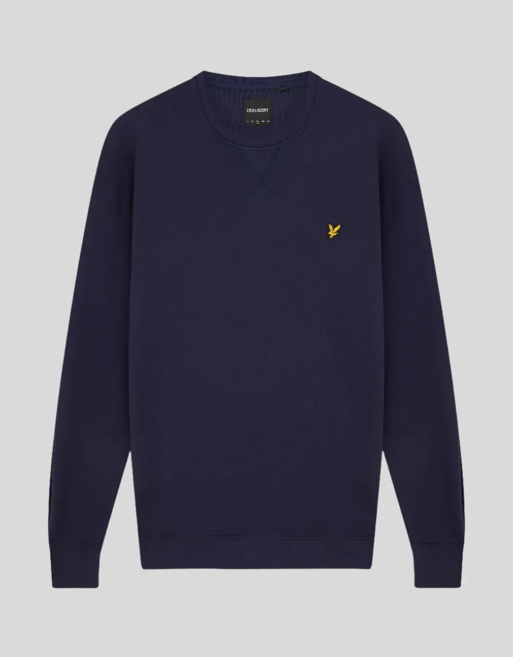 a BLUE CREW NECK SWEATSHIRT LYLE &amp; SCOTT