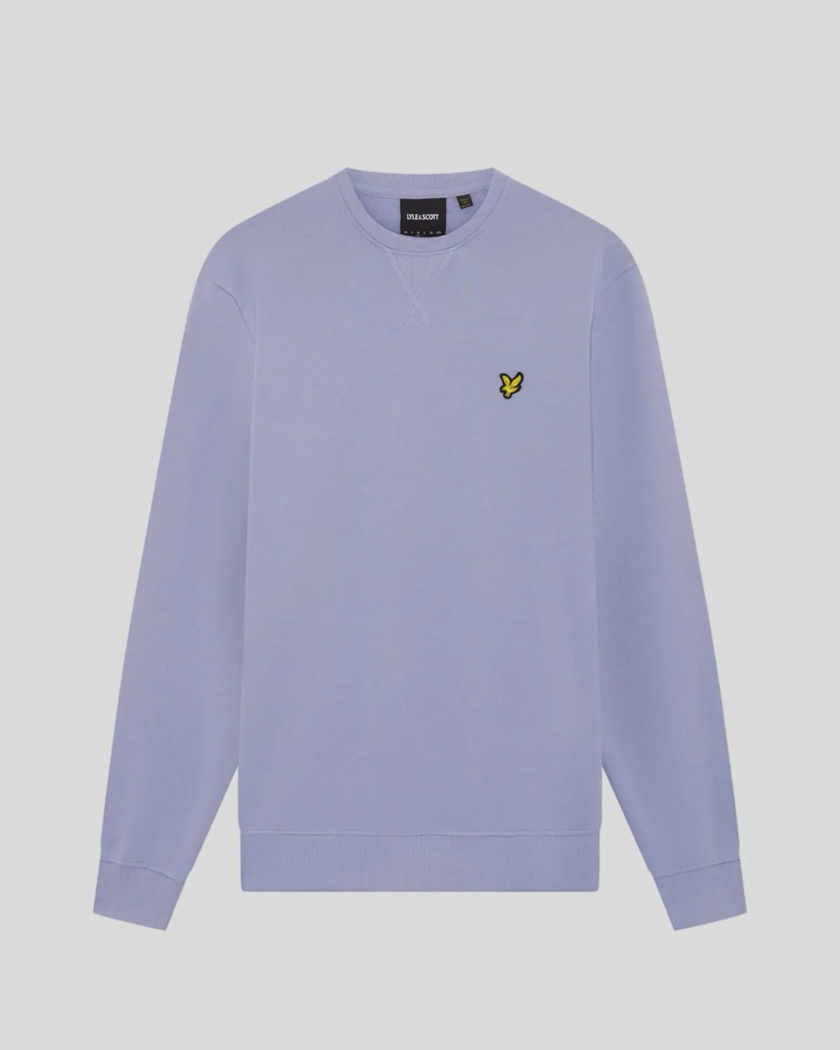 a LIGHT BLUE CREW NECK SWEATSHIRT LYLE &amp; SCOTT