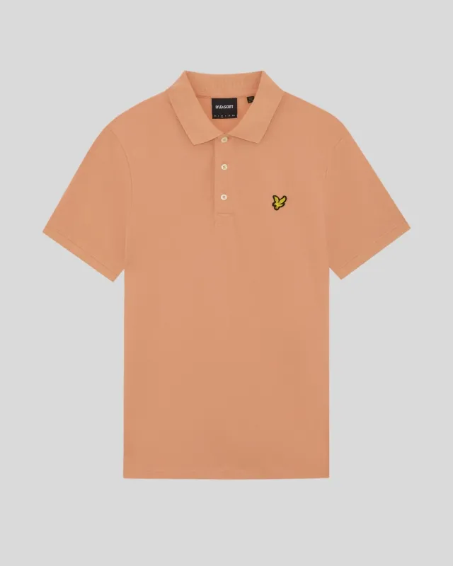 a TERACOTTA  CLASSIC POLO SHIRT LYLE &amp; SCOTT